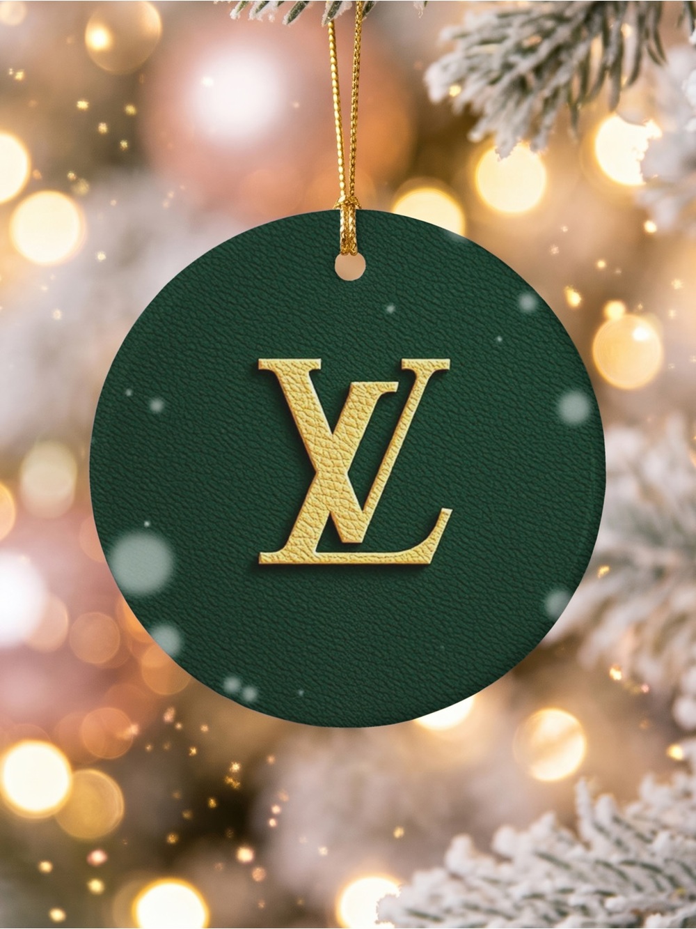 HANDMADE FASHION Ceramic Christmas Ornament